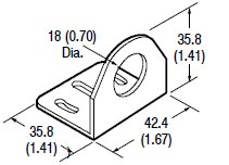 60-2657 AB RIGHT ANGLE BRACKET